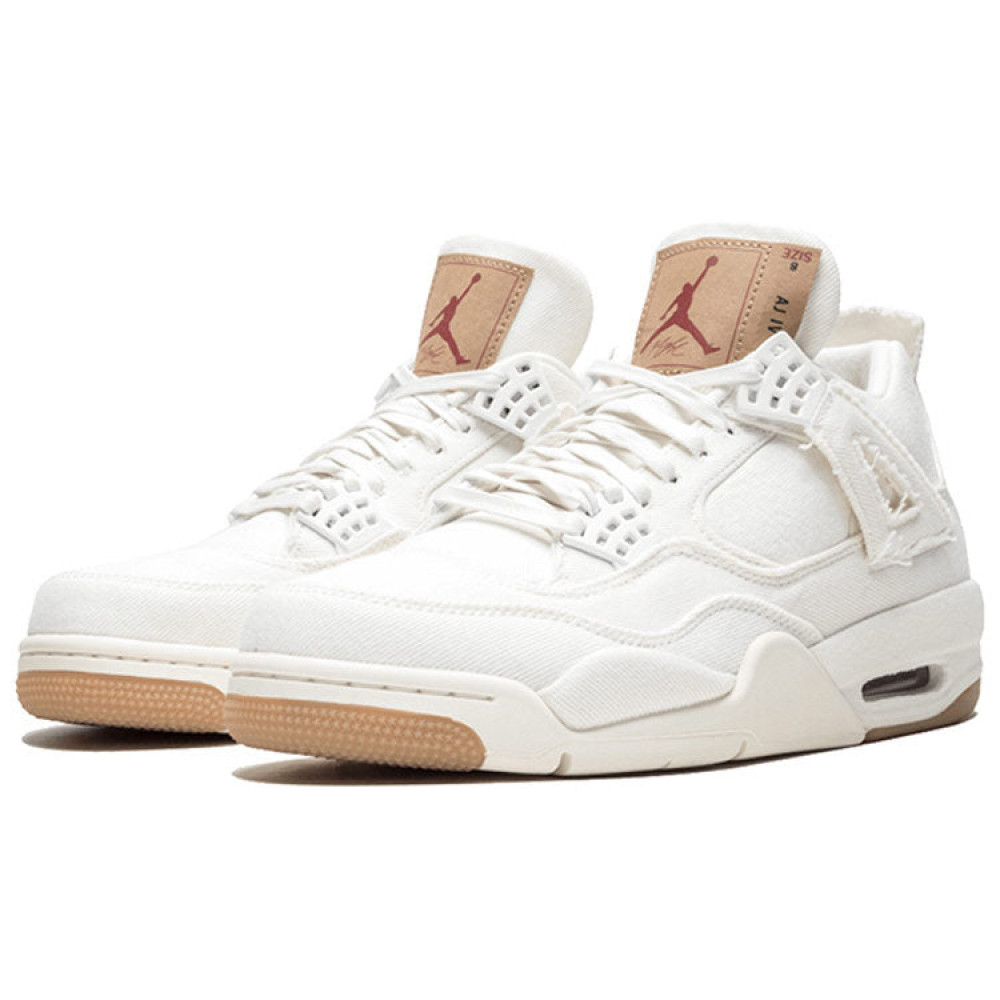 Air Jordan 4 Retro x Levi s White Denim AO2571-100 Air Jordan 4 Retro x Levi s White Denim AO2571-100