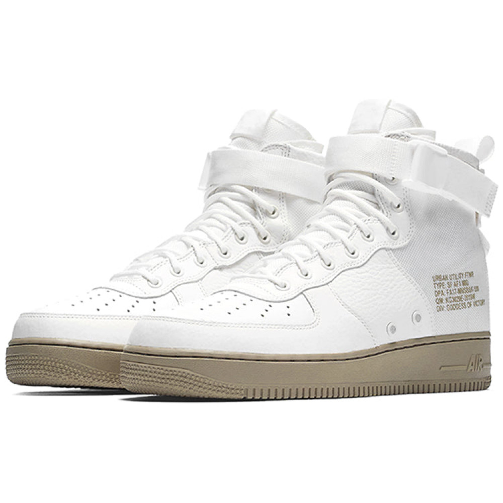 Nike SF Air Force 1 Mid  Olive Ivory  917753-101