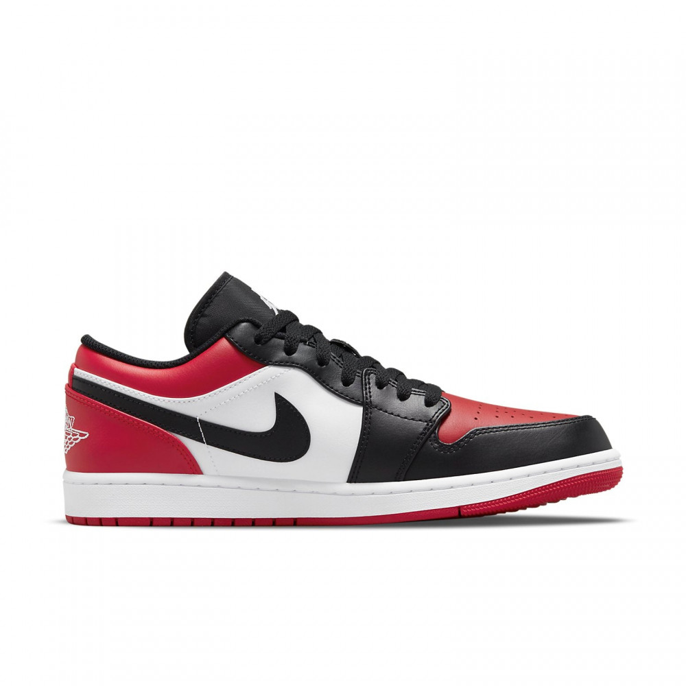 Air Jordan 1 Low  Bred Toe  553558-612