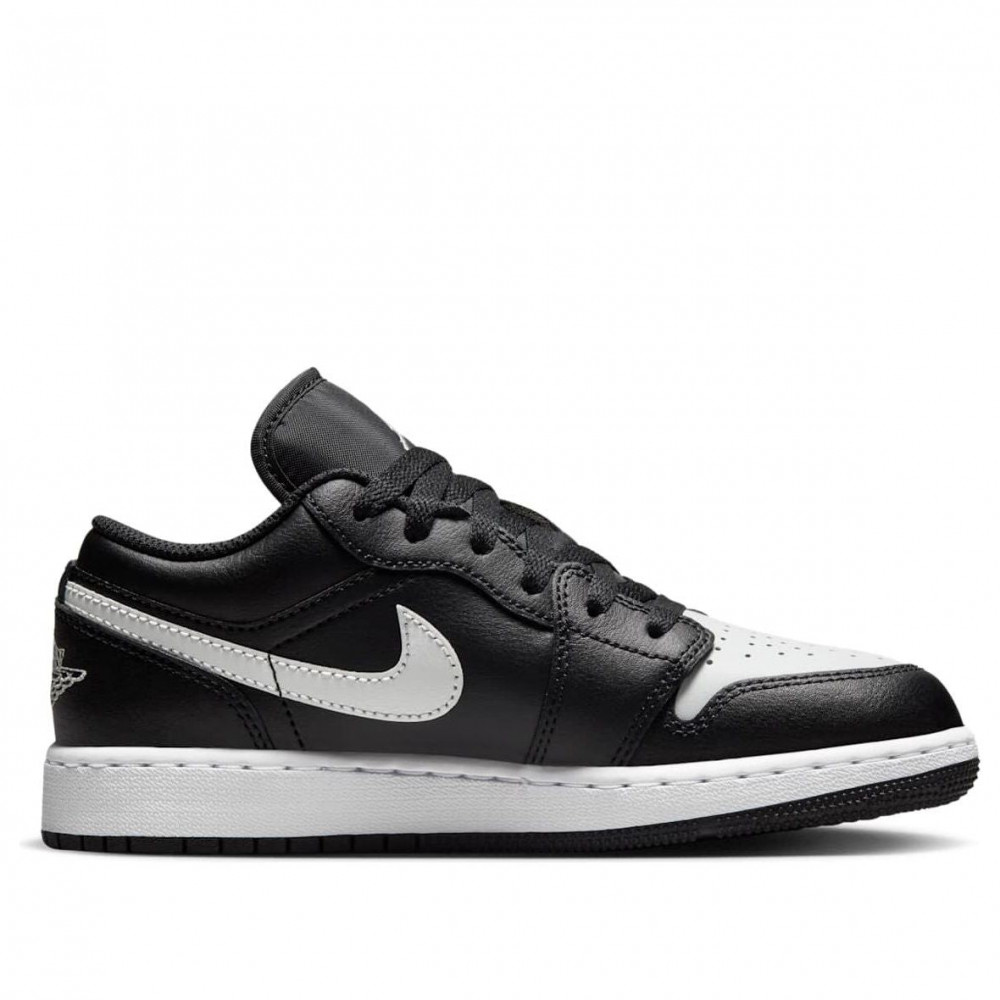 (GS) Air Jordan 1 Low Black Summit White 553560-043 (GS) Air Jordan 1 Low Black Summit White 553560-043