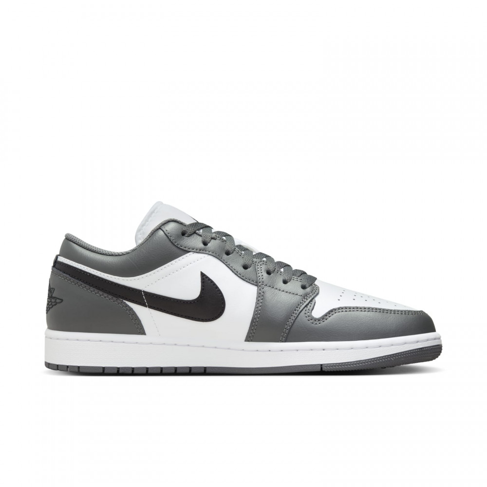 Air Jordan 1 Low White Iron Grey 553558-152 Air Jordan 1 Low White Iron Grey 553558-152