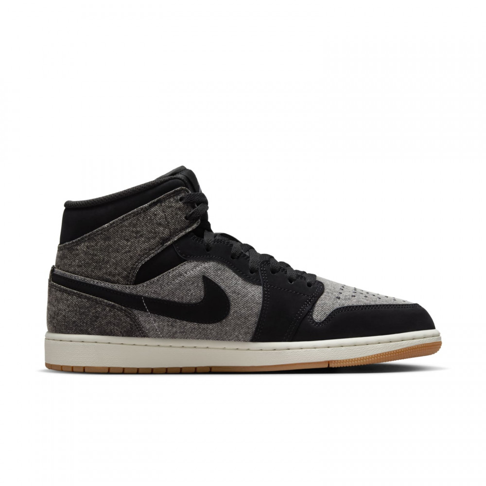 Air Jordan 1 Mid SE Black Denim HJ4363-001 Air Jordan 1 Mid SE Black Denim HJ4363-001