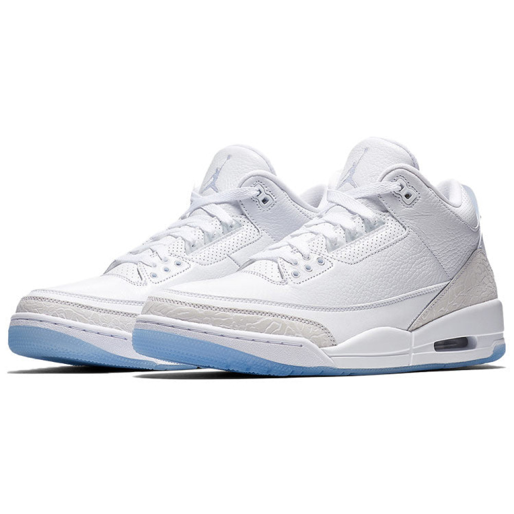 Air Jordan 3 Retro Triple White 136064-111 Air Jordan 3 Retro Triple White 136064-111