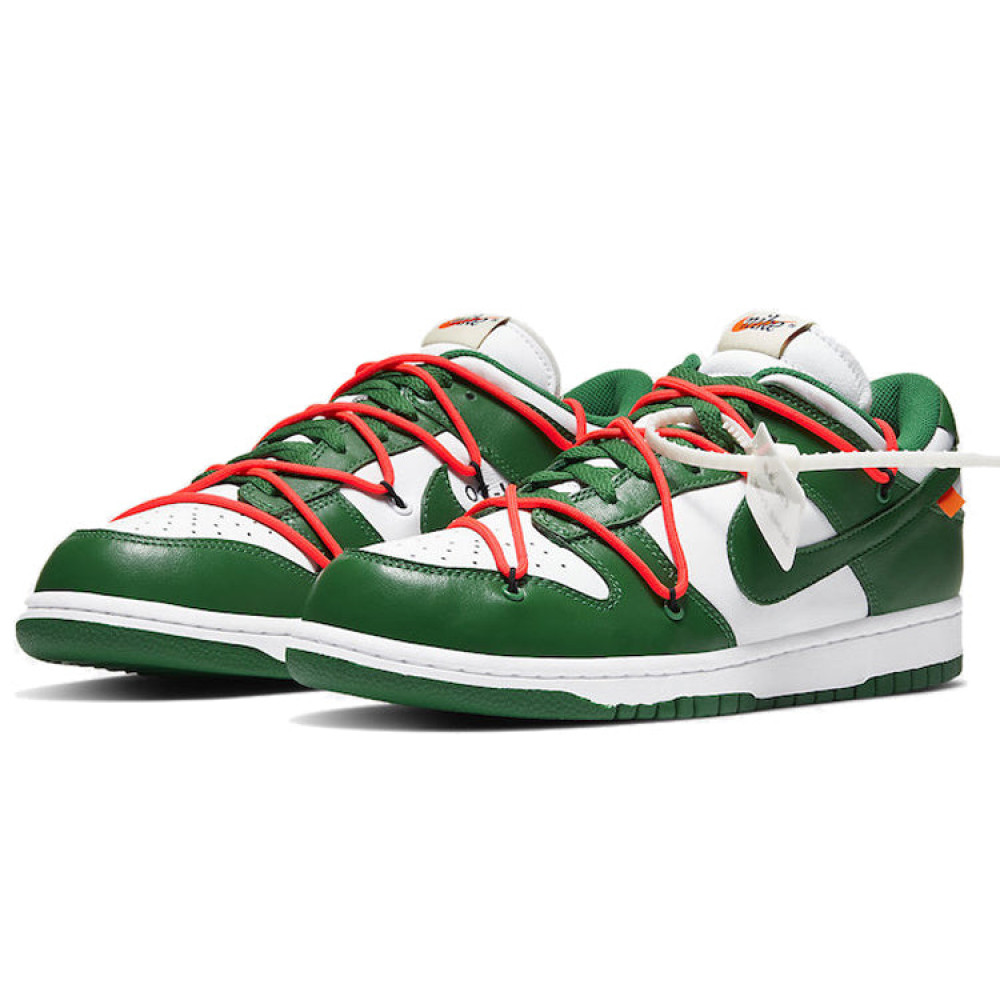 Nike x Off-White Dunk Low Pine Green CT0856-100 Nike x Off-White Dunk Low Pine Green CT0856-100