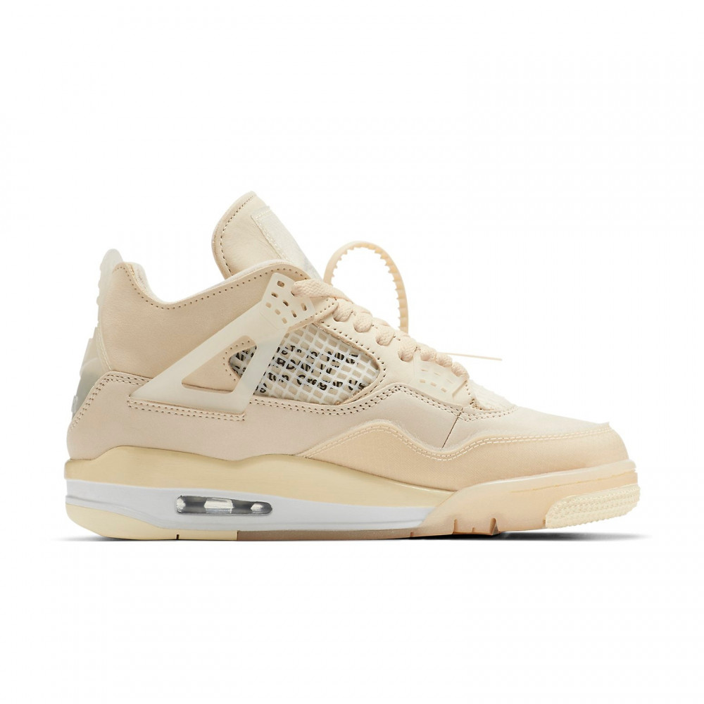 (WMNS) Air Jordan 4 x Off-White SP Sail CV9388-100 (WMNS) Air Jordan 4 x Off-White SP Sail CV9388-100