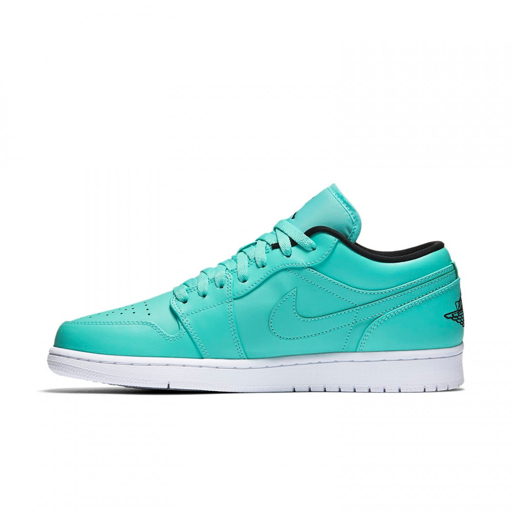 Air Jordan 1 Retro Low  Hyper Turquoise  553558-304