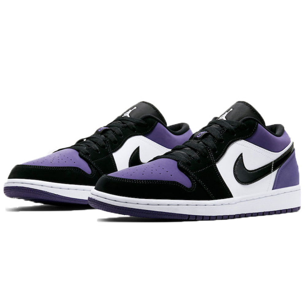 Air Jordan 1 Low  Court Purple  553558-125