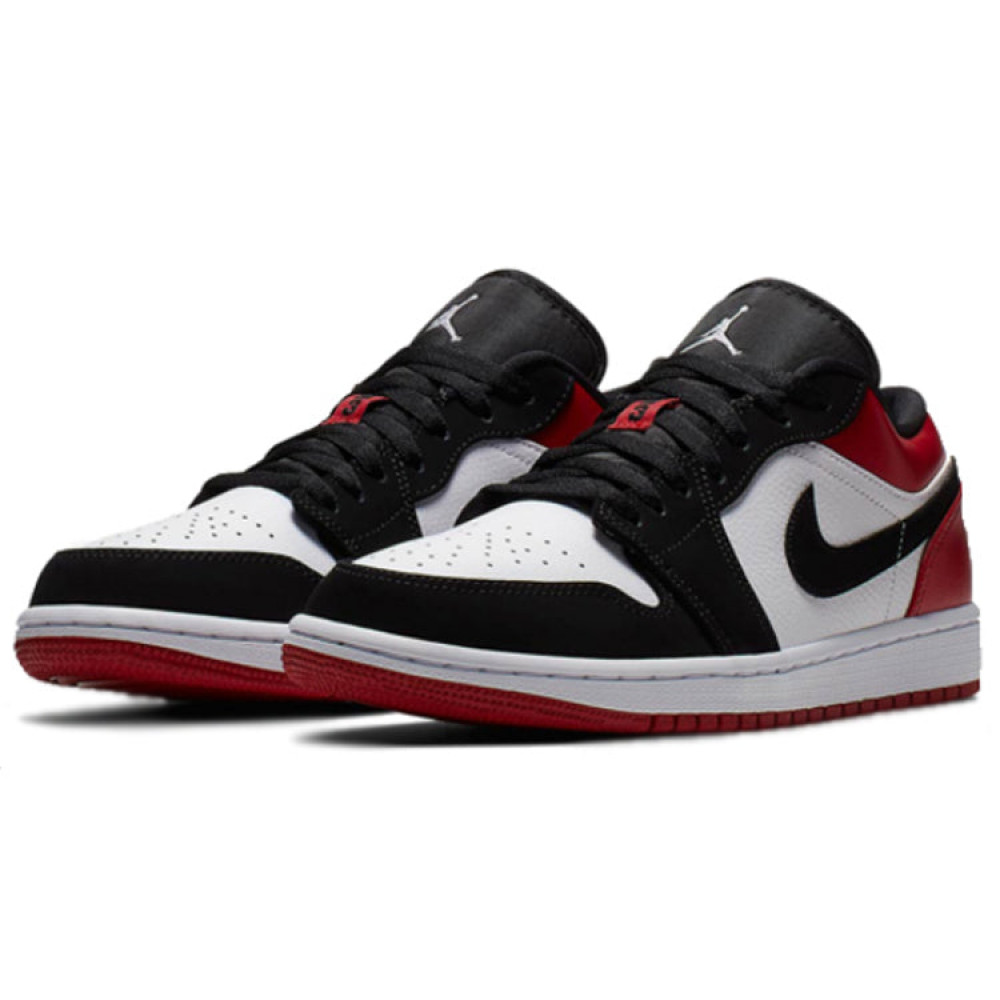 Air Jordan 1 Low Black Toe 553558-116 Air Jordan 1 Low Black Toe 553558-116