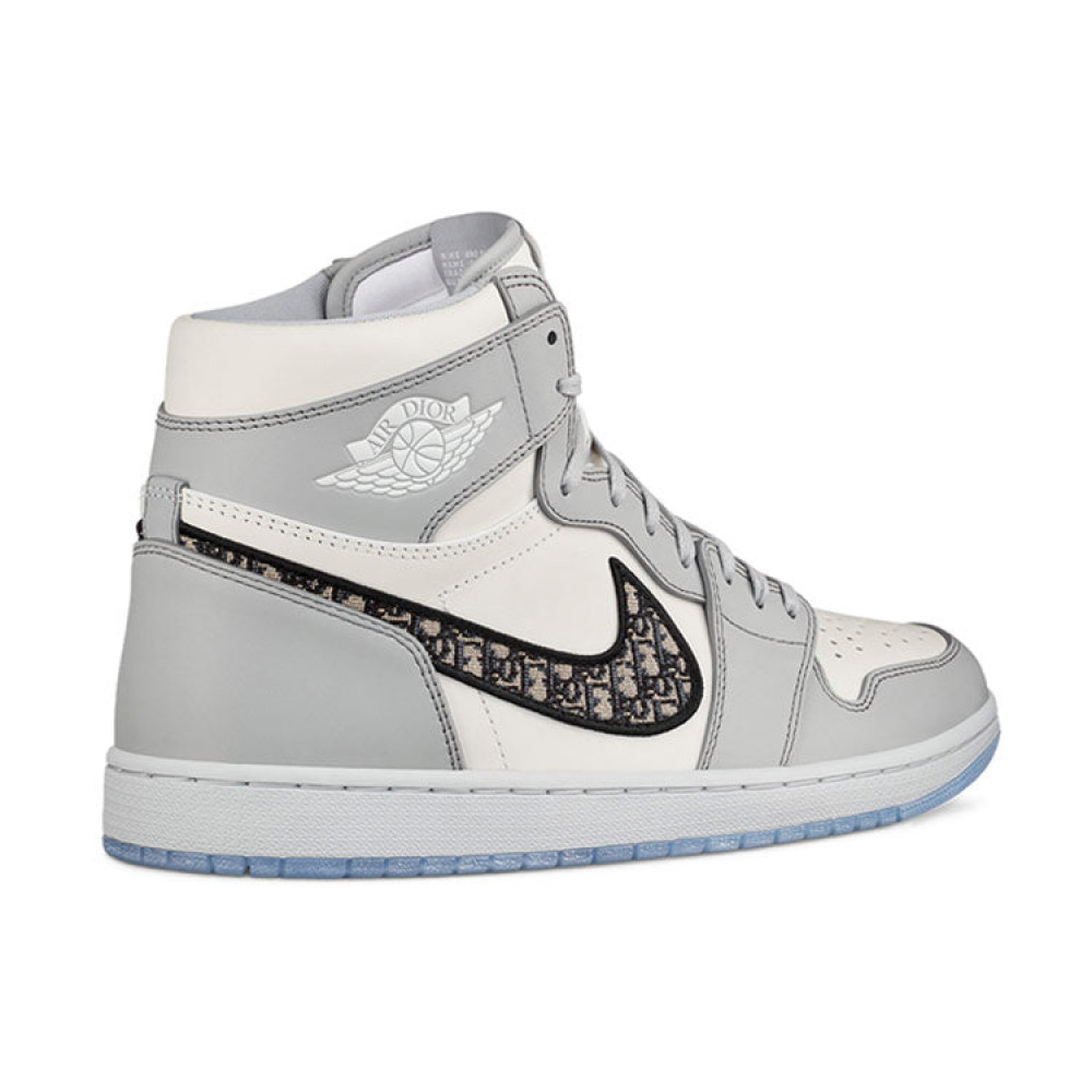 Air Jordan 1 High OG x Dior White Wolf Grey CN8607-002 Air Jordan 1 High OG x Dior White Wolf Grey CN8607-002