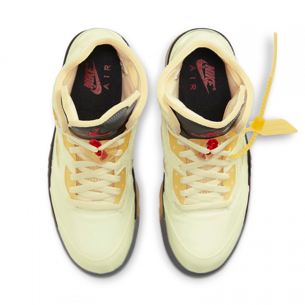 Air Jordan 5 x Off-White SP Sail DH8565-100 Air Jordan 5 x Off-White SP Sail DH8565-100