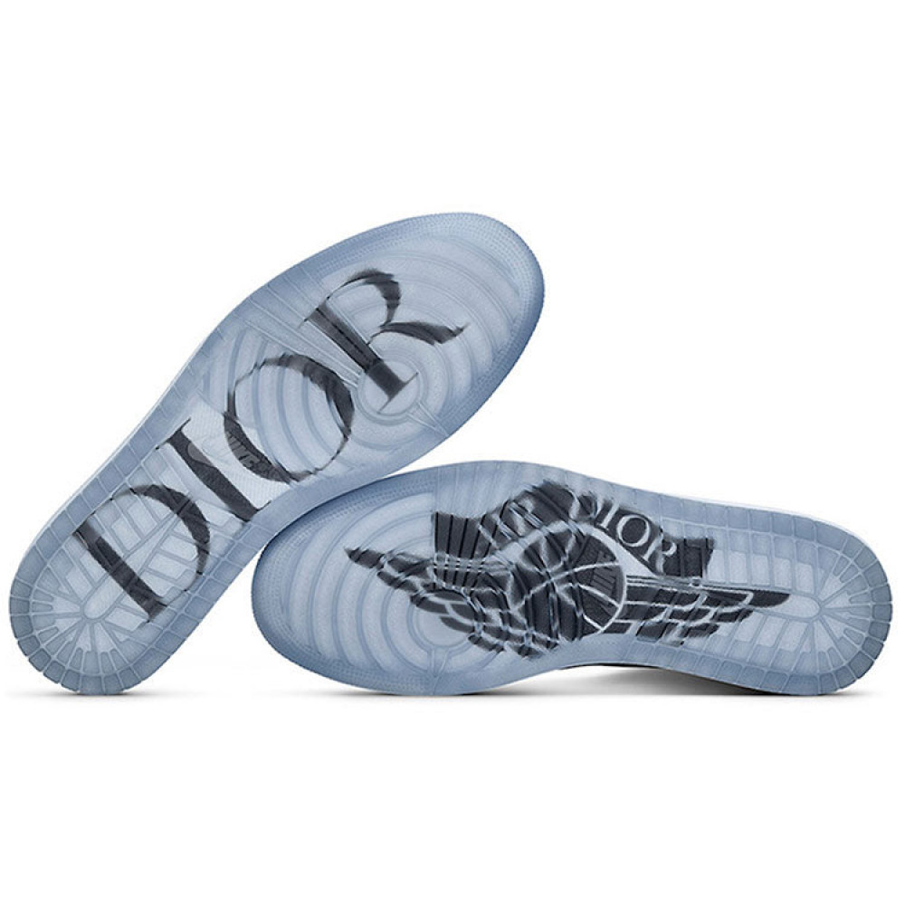 Air Jordan 1 High OG x Dior White Wolf Grey CN8607-002 Air Jordan 1 High OG x Dior White Wolf Grey CN8607-002