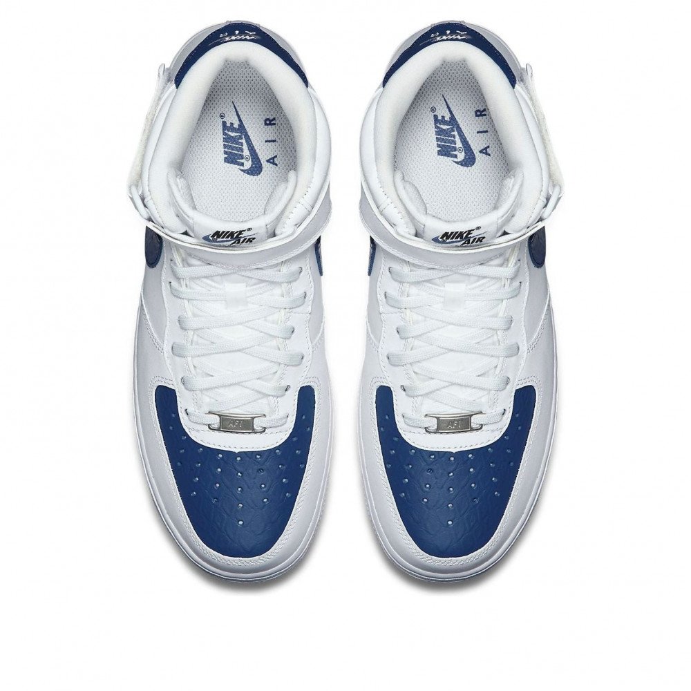 Nike Air Force 1 Mid 07 White Blue Legend 315123-125 Nike Air Force 1 Mid 07 White Blue Legend 315123-125