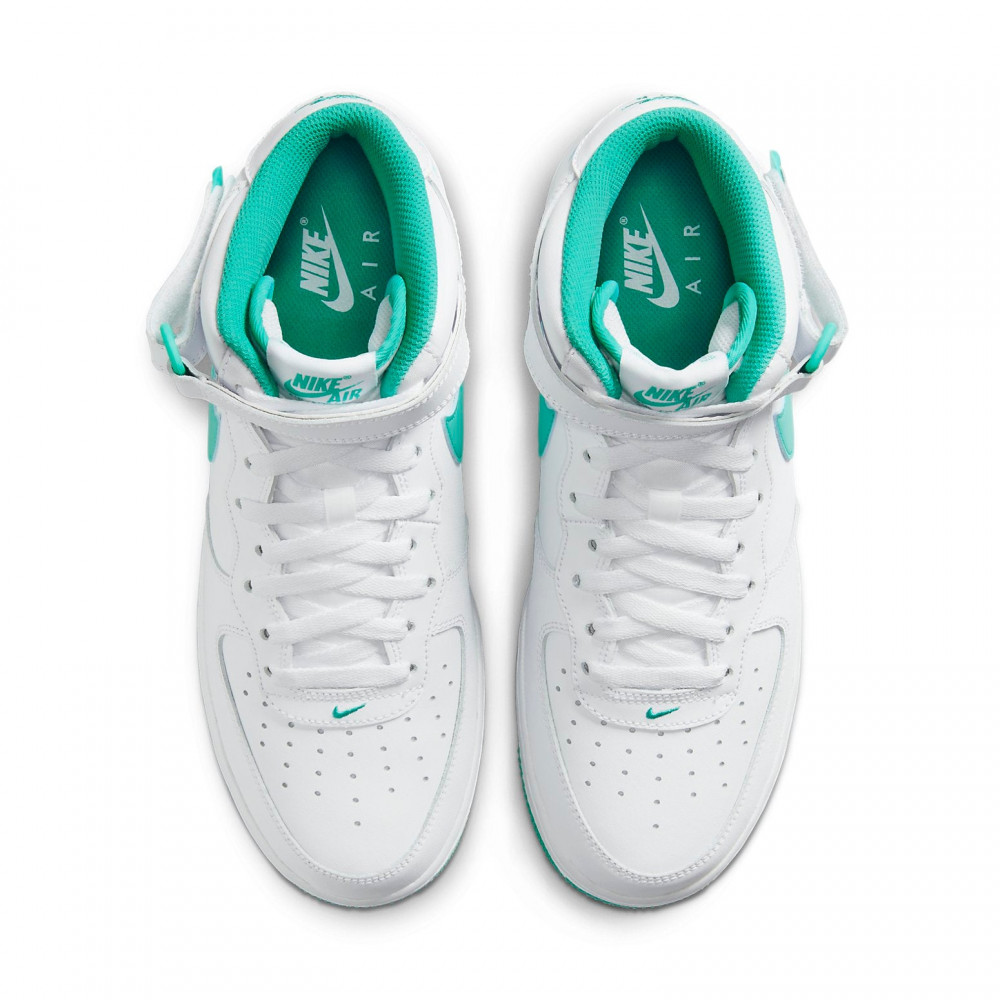 Nike Air Force 1 Mid  White/Clear Jade  DV0806-102