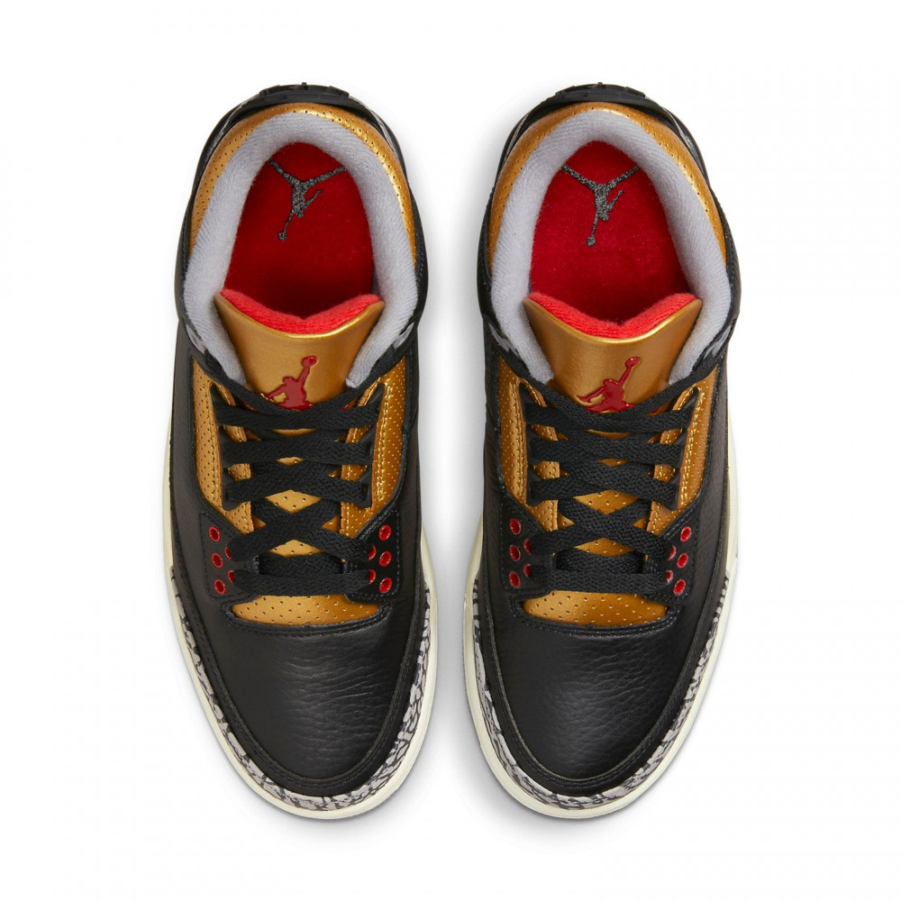 (WMNS) Air Jordan 3 Retro Black Gold CK9246-067 (WMNS) Air Jordan 3 Retro Black Gold CK9246-067