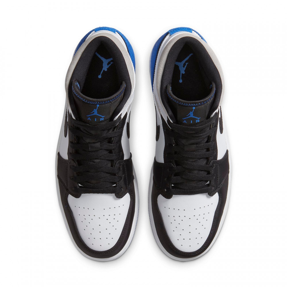 Air Jordan 1 Mid SE Royal Black Toe 852542-102 Air Jordan 1 Mid SE Royal Black Toe 852542-102