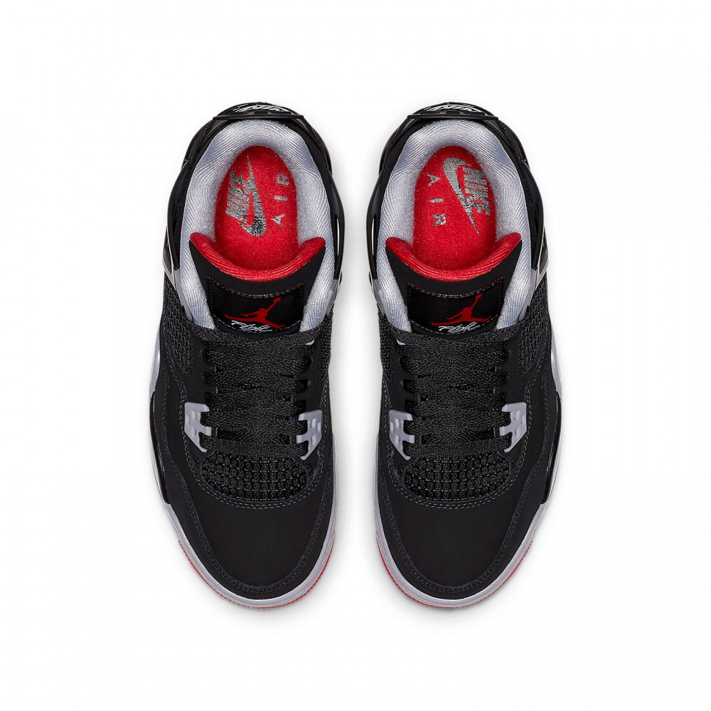 (GS) Air Jordan 4 Retro OG Bred 2019 408452-060 (GS) Air Jordan 4 Retro OG Bred 2019 408452-060