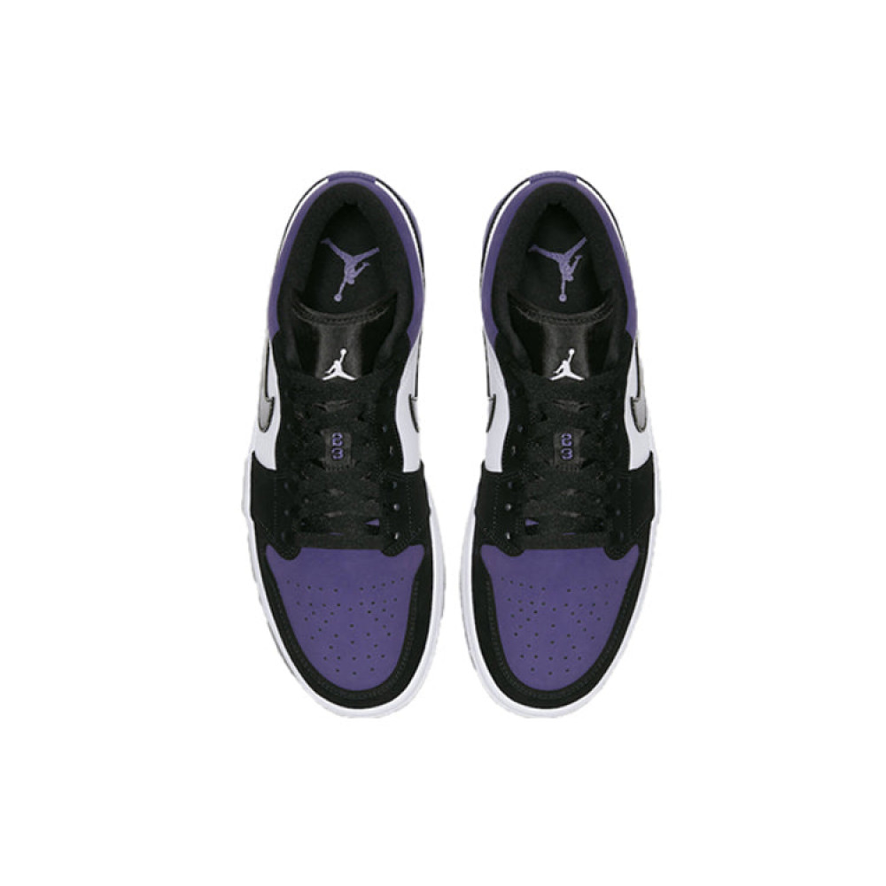 Air Jordan 1 Low  Court Purple  553558-125
