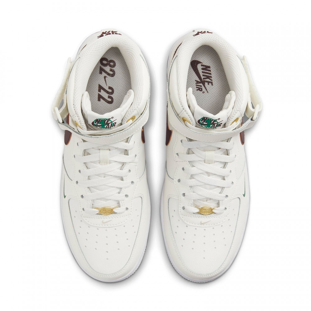 Nike Air Force 1 Mid 07 LV8 40th Anniversary Sail Brown Basalt DR9513-100 Nike Air Force 1 Mid 07 LV8 40th Anniversary Sail Brown Basalt DR9513-100