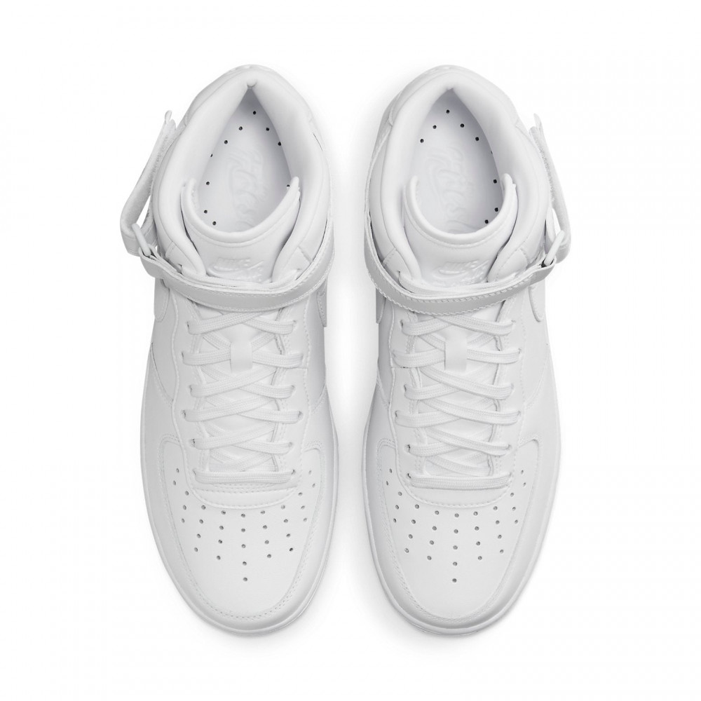 Nike Air Force 1 Mid  Fresh   Triple White  DZ2525-100