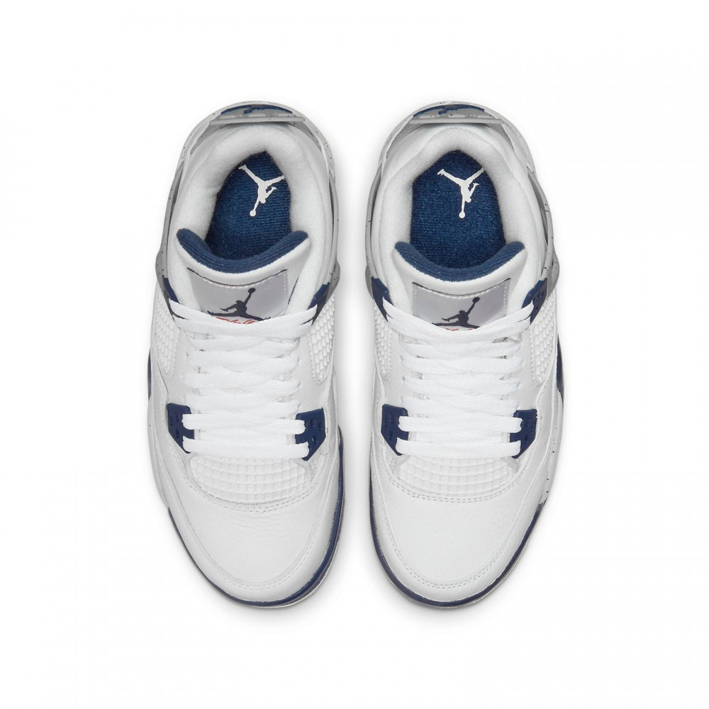 (GS) Air Jordan 4 Retro Midnight Navy 408452-140 (GS) Air Jordan 4 Retro Midnight Navy 408452-140