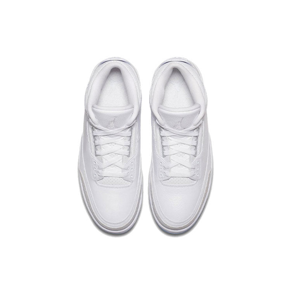 Air Jordan 3 Retro Triple White 136064-111 Air Jordan 3 Retro Triple White 136064-111