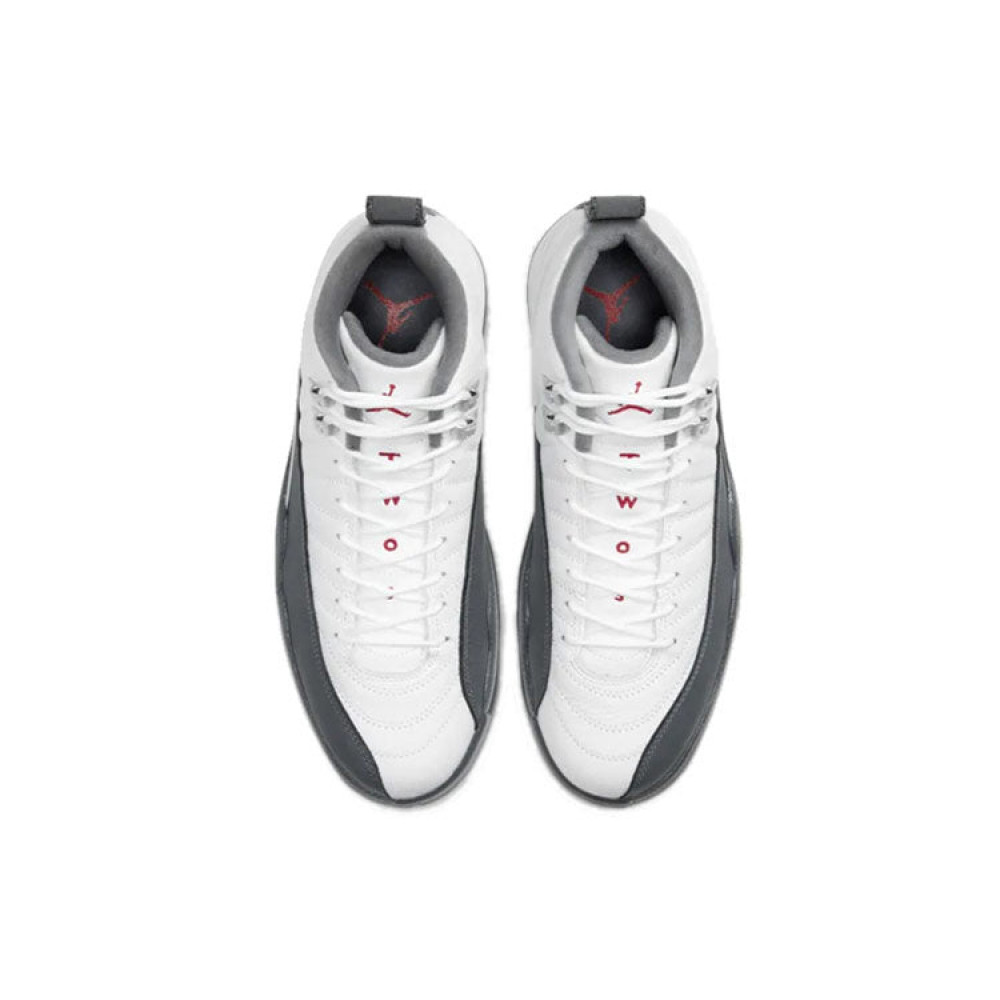 Air Jordan 12 Retro White Dark Grey 130690-160 Air Jordan 12 Retro White Dark Grey 130690-160