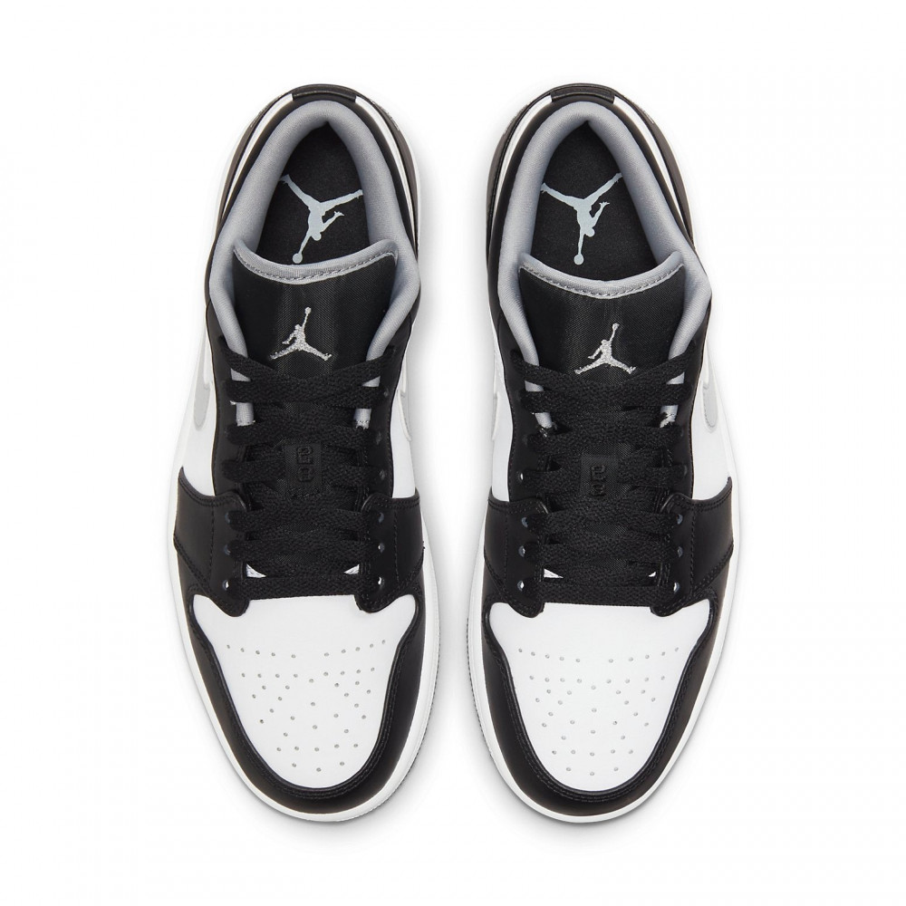 Air Jordan 1 Low  Black White Grey  553558-040