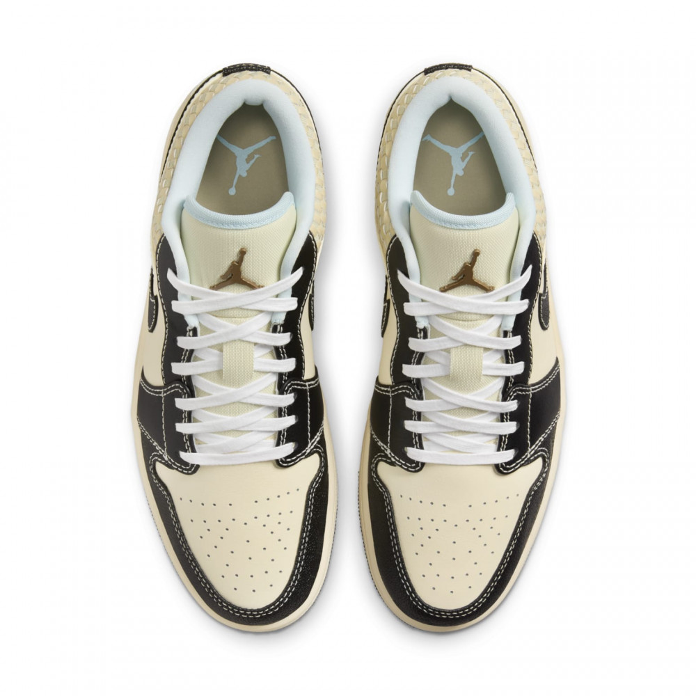 Air Jordan 1 Low SE Coconut Milk Black Muslin HQ3437-101 Air Jordan 1 Low SE Coconut Milk Black Muslin HQ3437-101