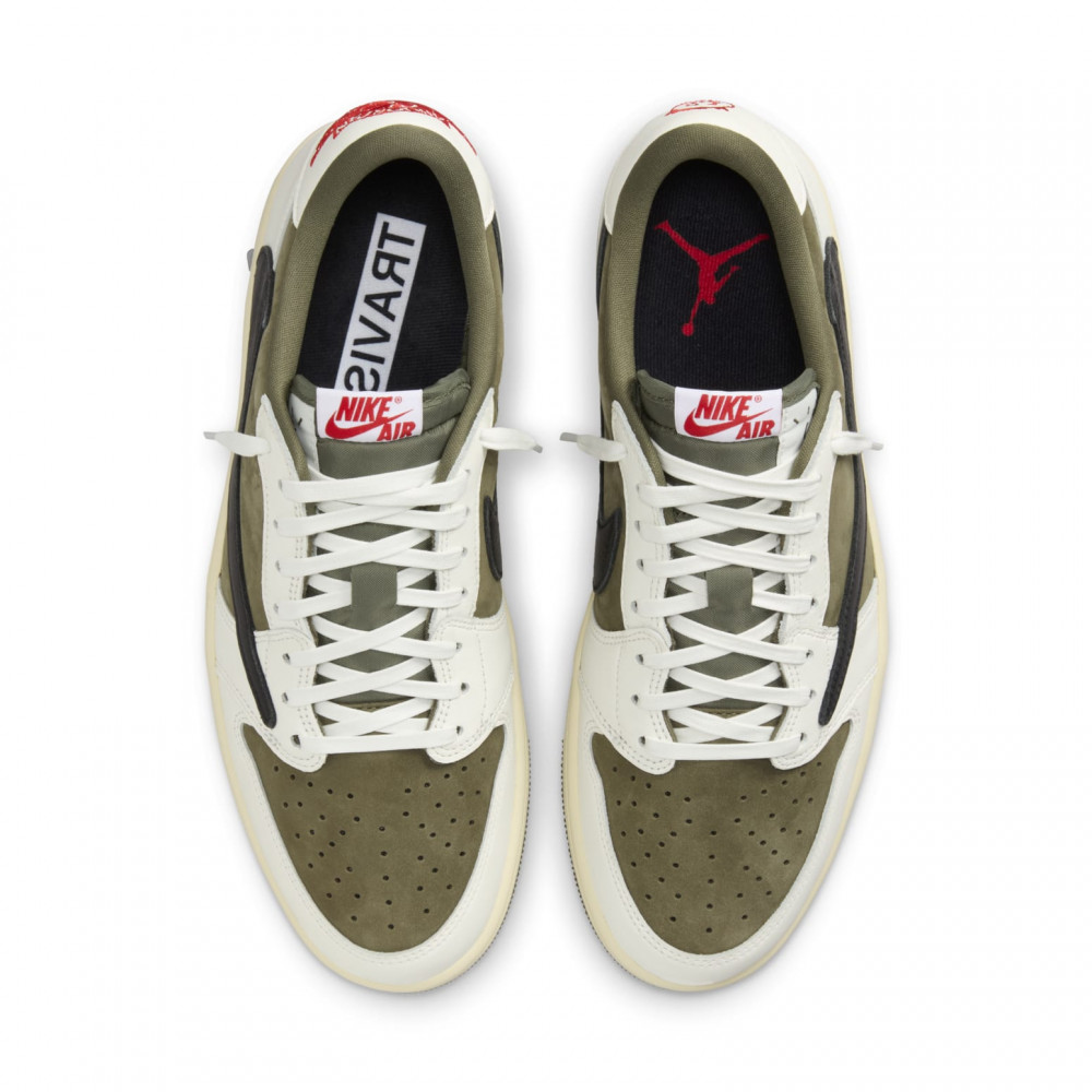 Air Jordan 1 Retro Low OG SP x Travis Scott Medium Olive DM7866-200 Air Jordan 1 Retro Low OG SP x Travis Scott Medium Olive DM7866-200