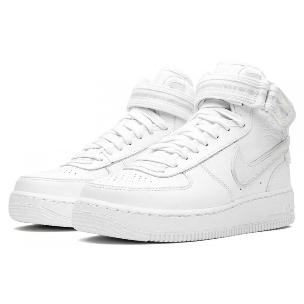Nike x Riccardo Tisci Air Force 1 Mid SP  Triple White  677803-100