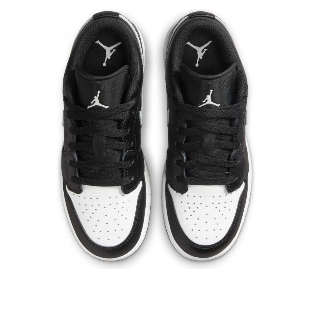 (GS) Air Jordan 1 Low Black Summit White 553560-043 (GS) Air Jordan 1 Low Black Summit White 553560-043