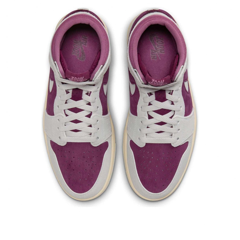 (WMNS) Air Jordan 1 High Zoom Air CMFT 2 Bordeaux DV1305-600 (WMNS) Air Jordan 1 High Zoom Air CMFT 2 Bordeaux DV1305-600