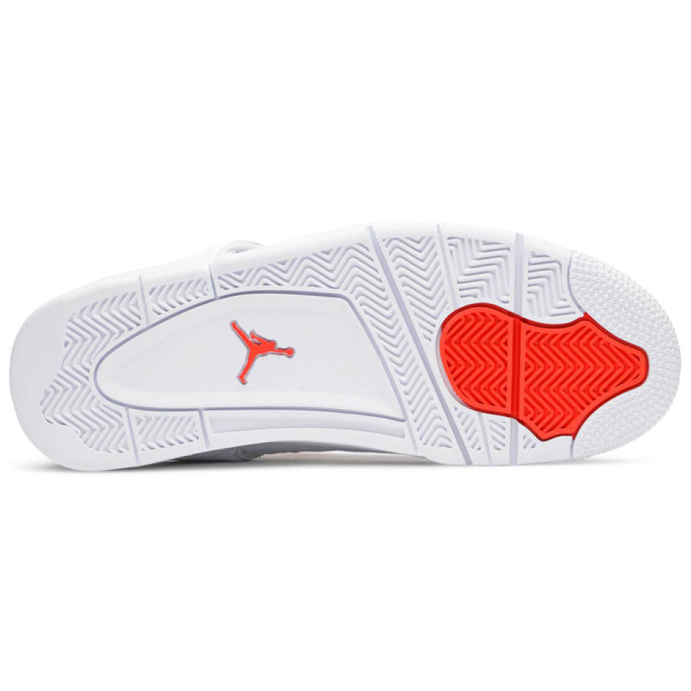 (GS) Air Jordan 4 Retro  Orange Metallic  408452-118
