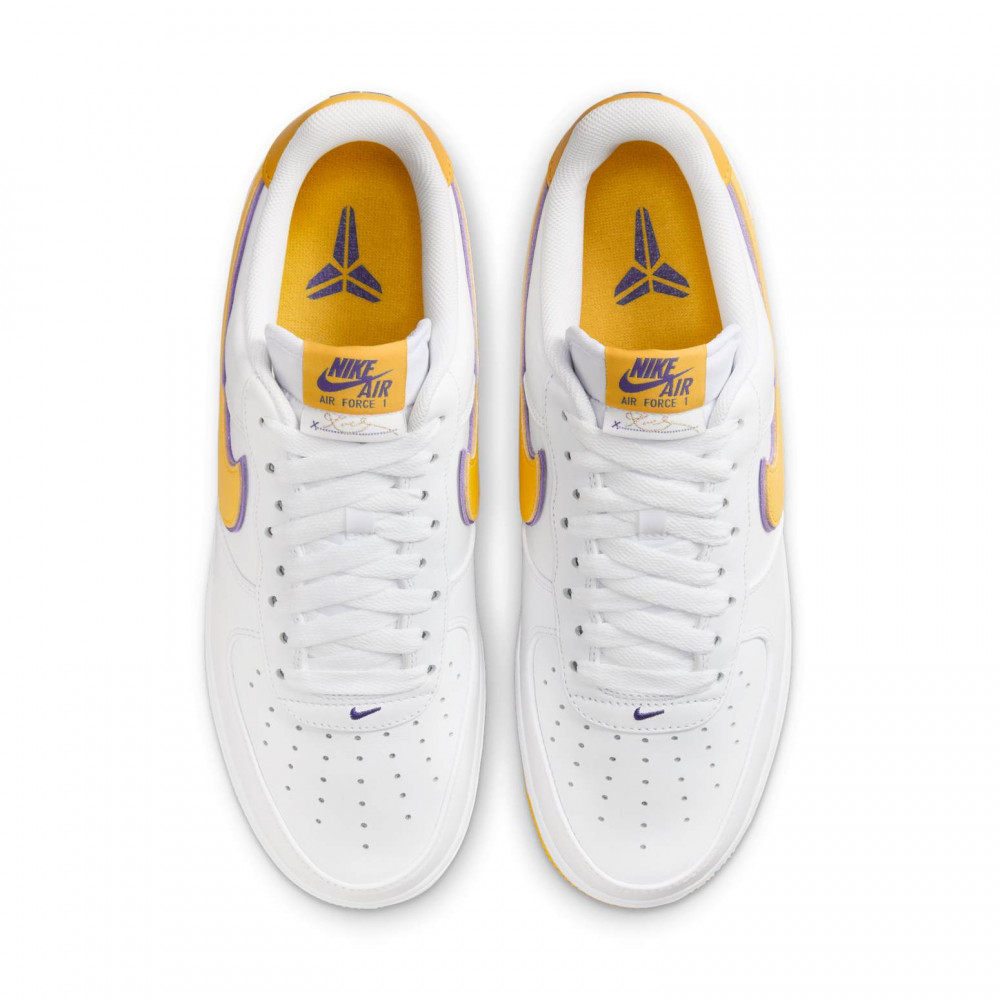Nike x Kobe Bryant Air Force 1 Low Lakers Home FZ1151-100 Nike x Kobe Bryant Air Force 1 Low Lakers Home FZ1151-100