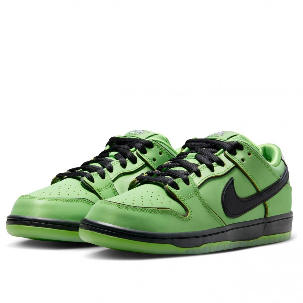 Nike x The Powerpuff Girls SB Dunk Low Prox QS  Buttercup  FZ8319-300