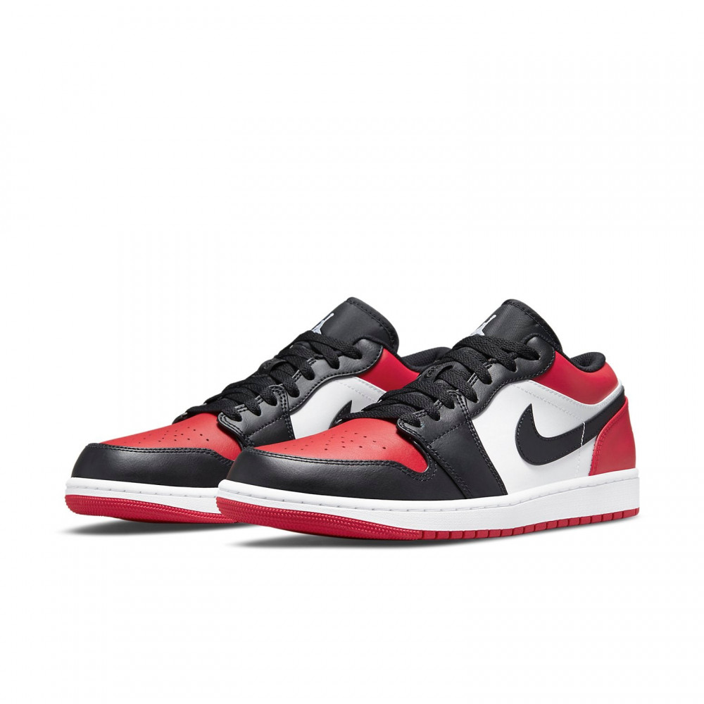 Air Jordan 1 Low  Bred Toe  553558-612