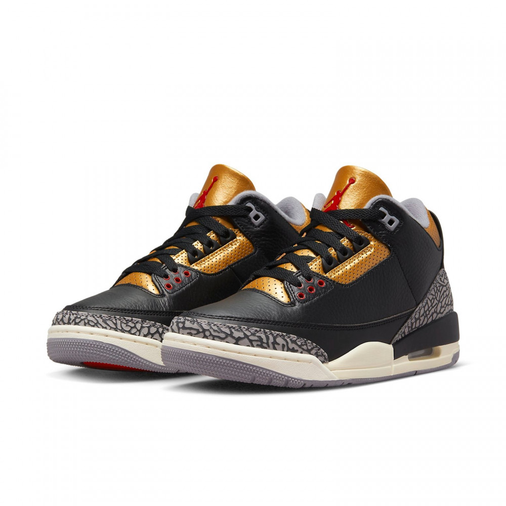 (WMNS) Air Jordan 3 Retro Black Gold CK9246-067 (WMNS) Air Jordan 3 Retro Black Gold CK9246-067