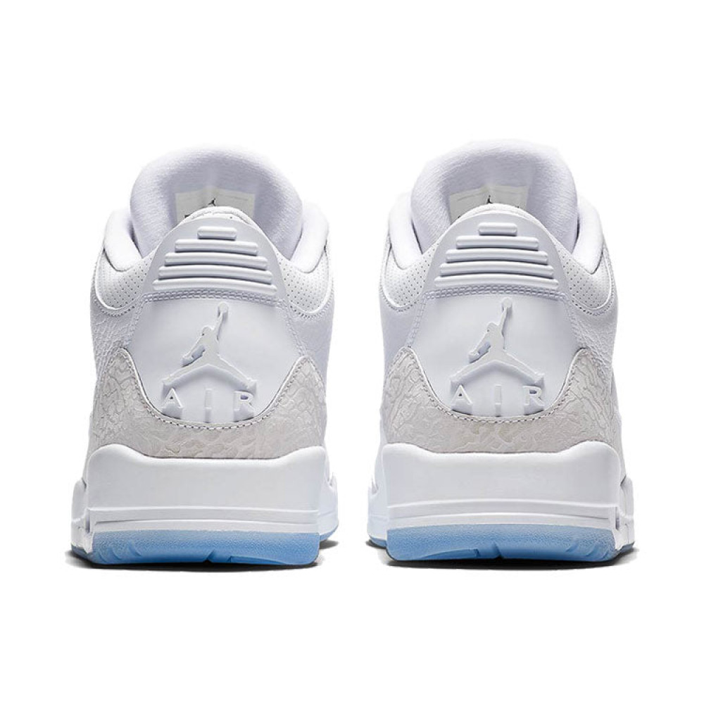 Air Jordan 3 Retro Triple White 136064-111 Air Jordan 3 Retro Triple White 136064-111