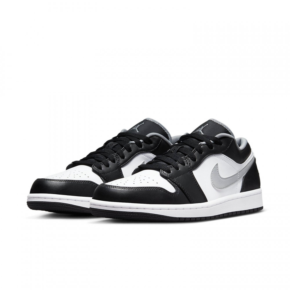 Air Jordan 1 Low  Black White Grey  553558-040