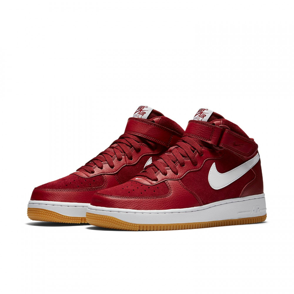 Nike Air Force 1 Mid  07  Team Red White  315123-608