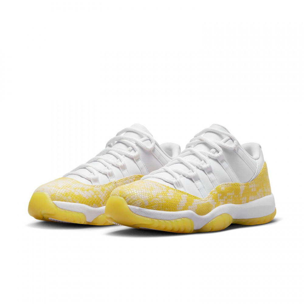 (WMNS) Air Jordan 11 Retro Low  Yellow Snakeskin  AH7860-107