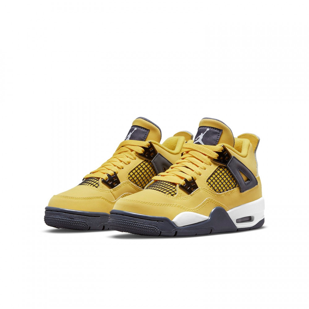 (GS) Air Jordan 4 Retro Lightning 2021 408452-700 (GS) Air Jordan 4 Retro Lightning 2021 408452-700