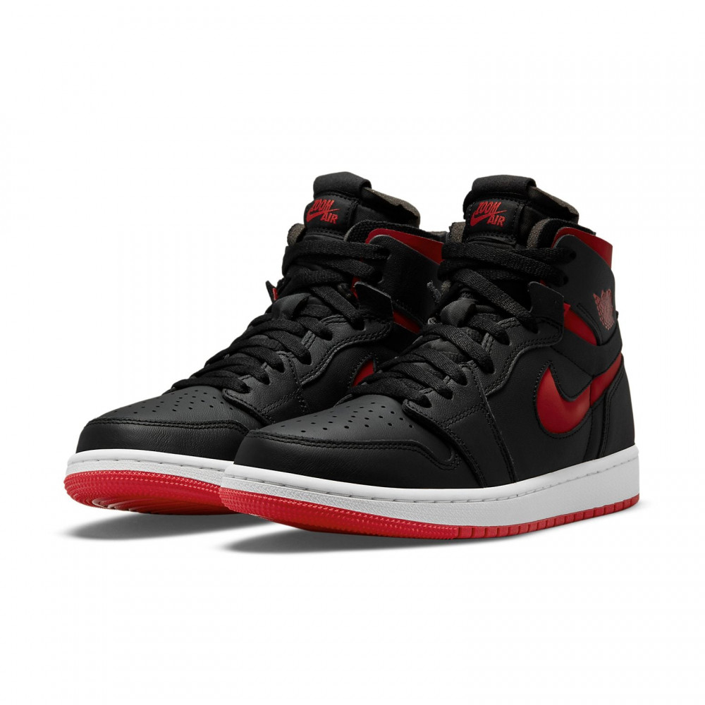 (WMNS) Air Jordan 1 High Zoom Comfort Black University Red CT0979-006 (WMNS) Air Jordan 1 High Zoom Comfort Black University Red CT0979-006