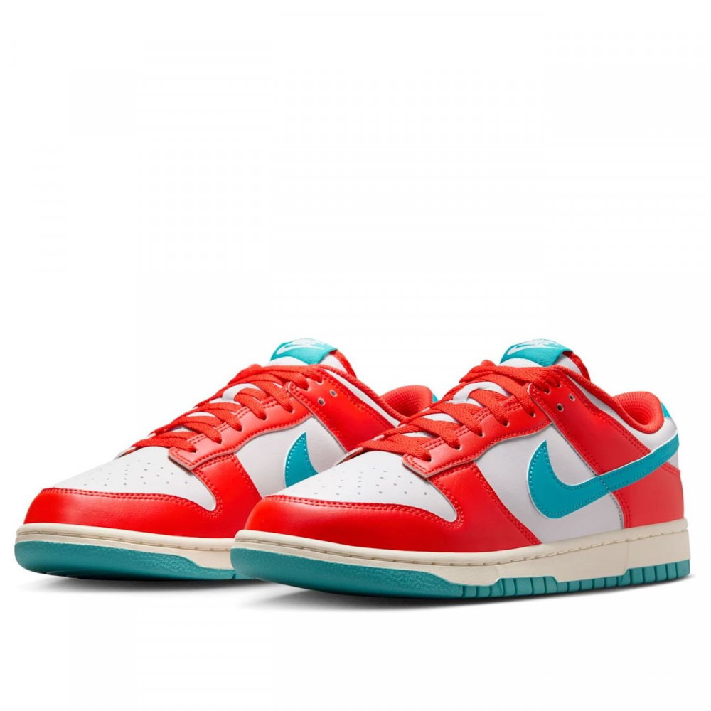 Nike Dunk Low Retro  Bright Crimson Dusty Cactus  HF5441-601