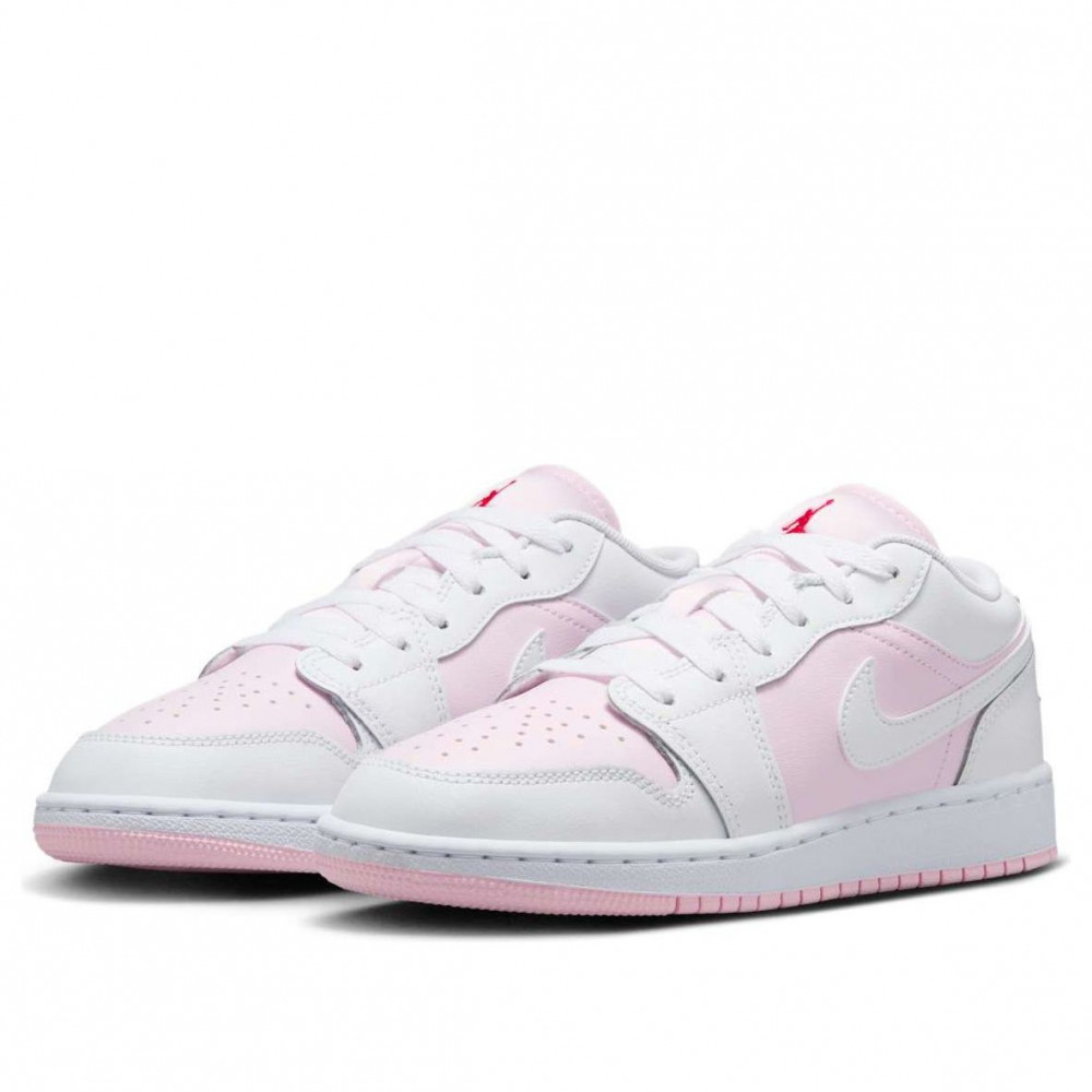 (GS) Air Jordan 1 Low Pink Foam White 553560-608 (GS) Air Jordan 1 Low Pink Foam White 553560-608