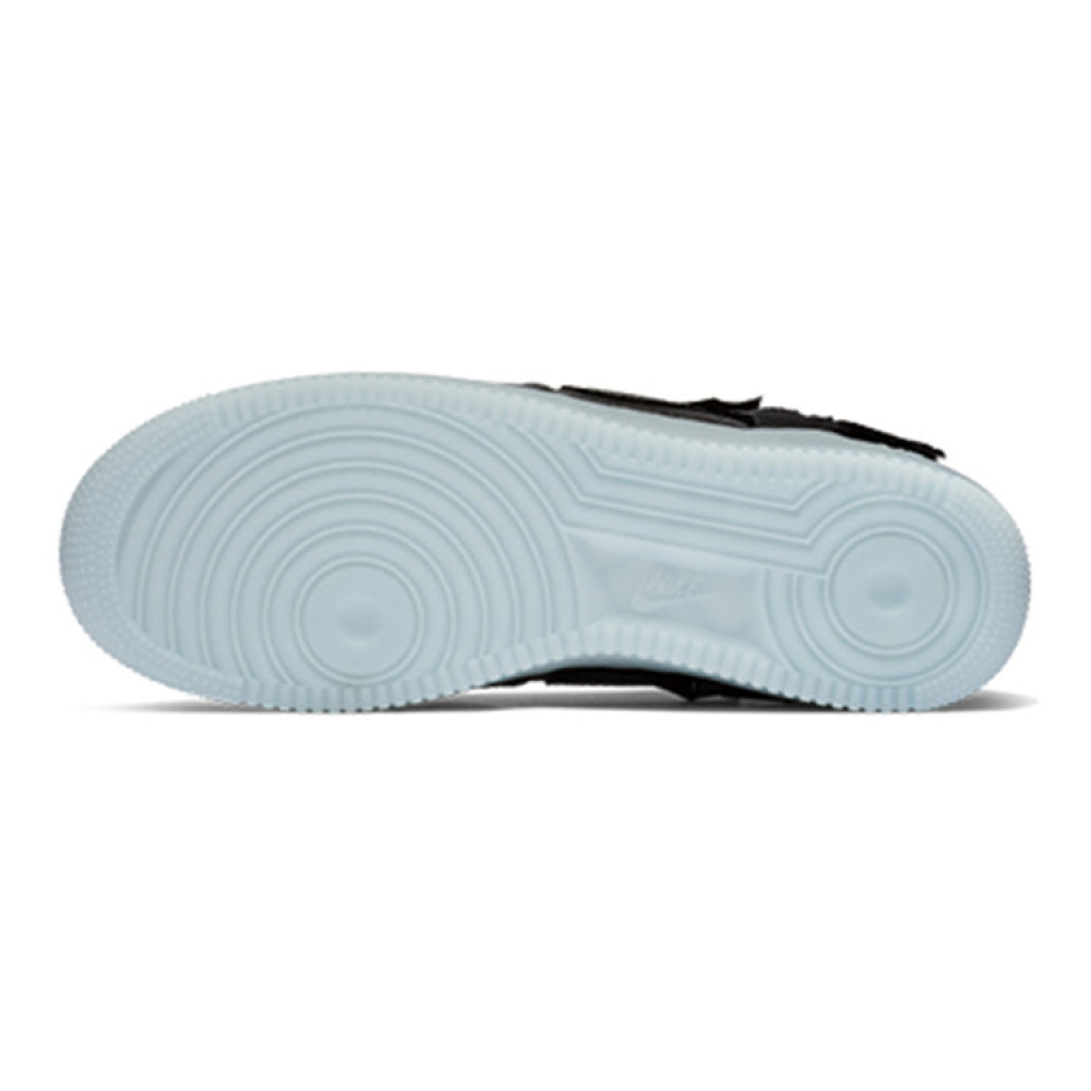 Nike Air Force 1 Mid Utility  Black Half Blue  AQ9758-001