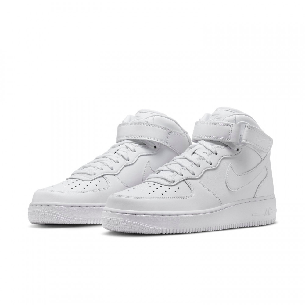 Nike Air Force 1 Mid  Fresh   Triple White  DZ2525-100