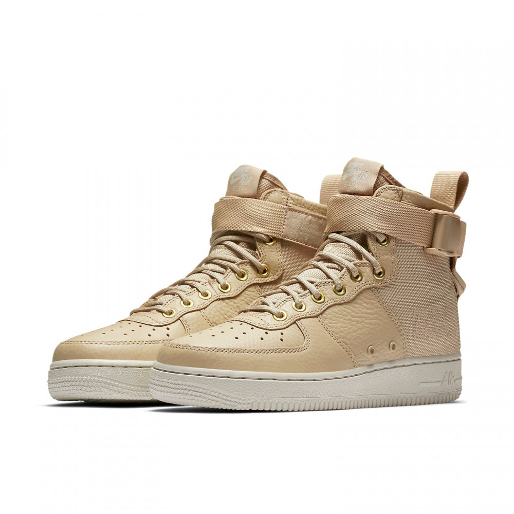 (WMNS) Nike SF Air Force 1 Mid  Mushroom  AA3966-200