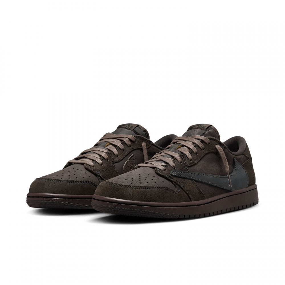 Air Jordan 1 Retro Low OG SP x Travis Scott  Velvet Brown  DM7866-202