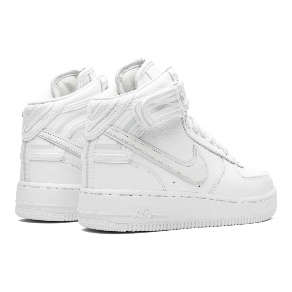 Nike x Riccardo Tisci Air Force 1 Mid SP  Triple White  677803-100